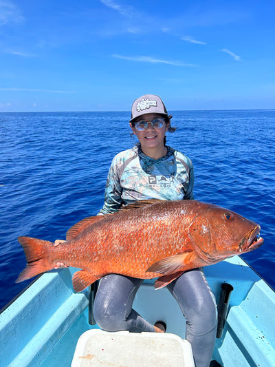 Monster 50+ Pound CUBERA SNAPPER Caught in Puerto Rico by JYG Pro Staff - Fishing Report