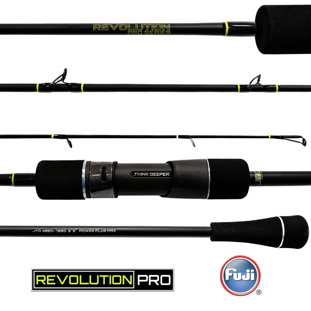 REVOLUTION PRO SERIES 6' 3" - CAÑA PARA JIGGING DE PASO LENTO 