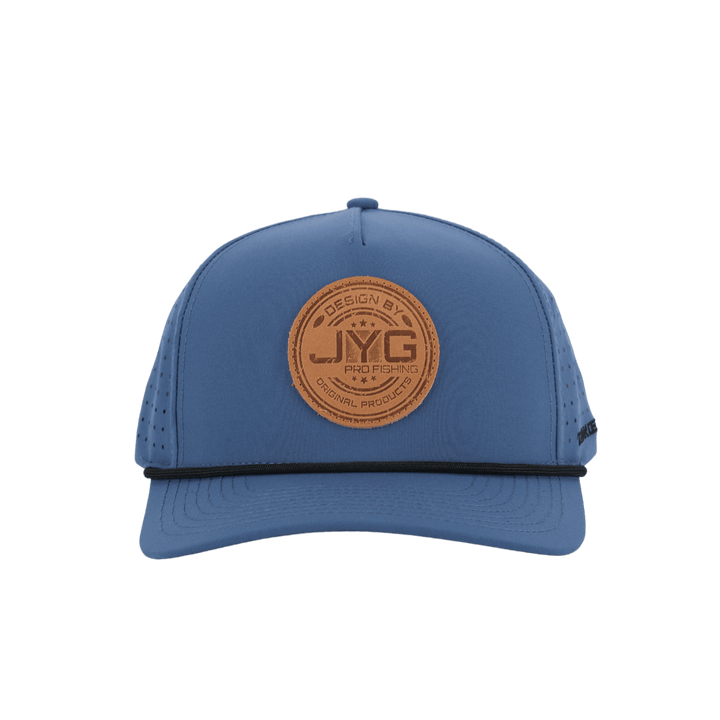 Leather Patch Navy Hat