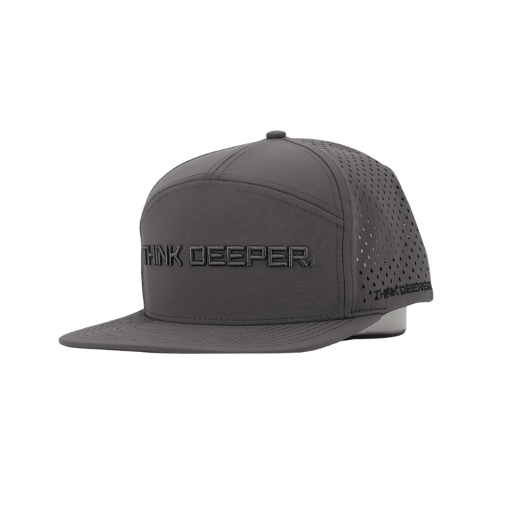 Think Deep Dark Gray Hat