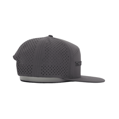 JYG PRO THINK DEEP DARK GRAY 7 PANEL SNAPBACK HAT