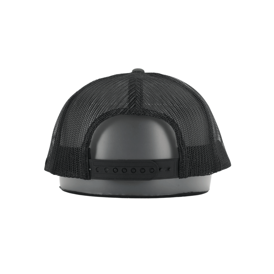 Flag Leather Patch Trucker Green/Black Hat