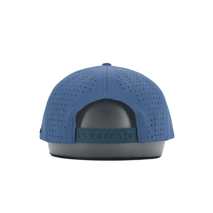 Leather Patch Navy Hat