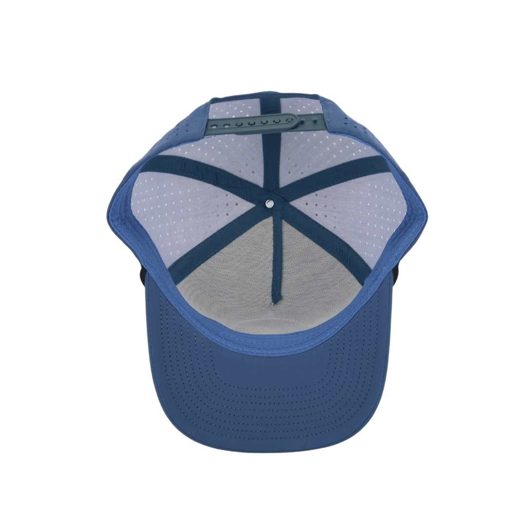 Leather Patch Navy Hat