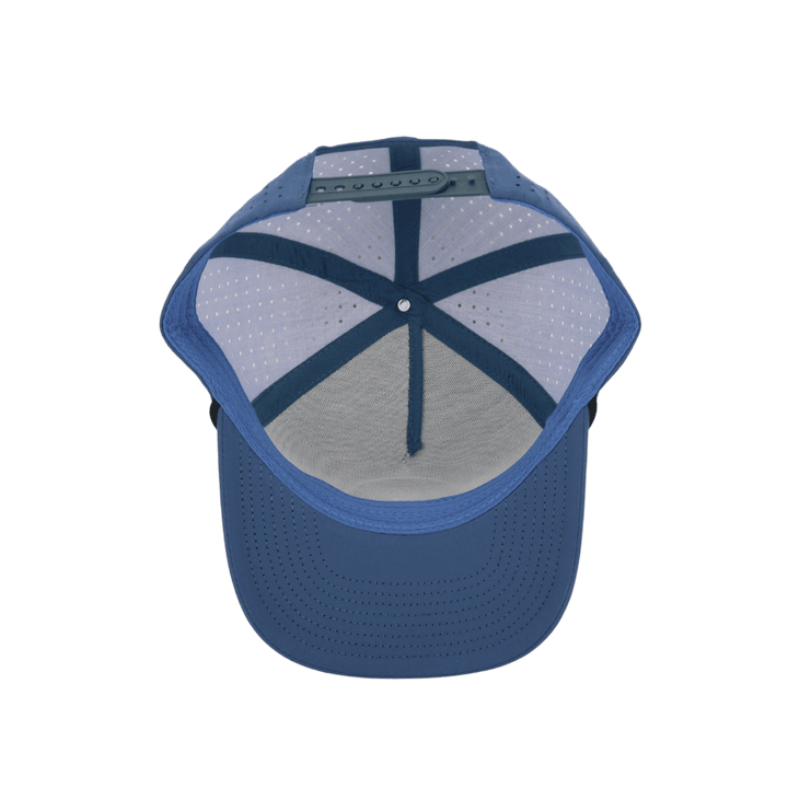 Leather Patch Navy Hat