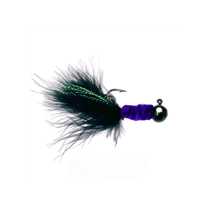 Crappie Jyg - Black - Purple