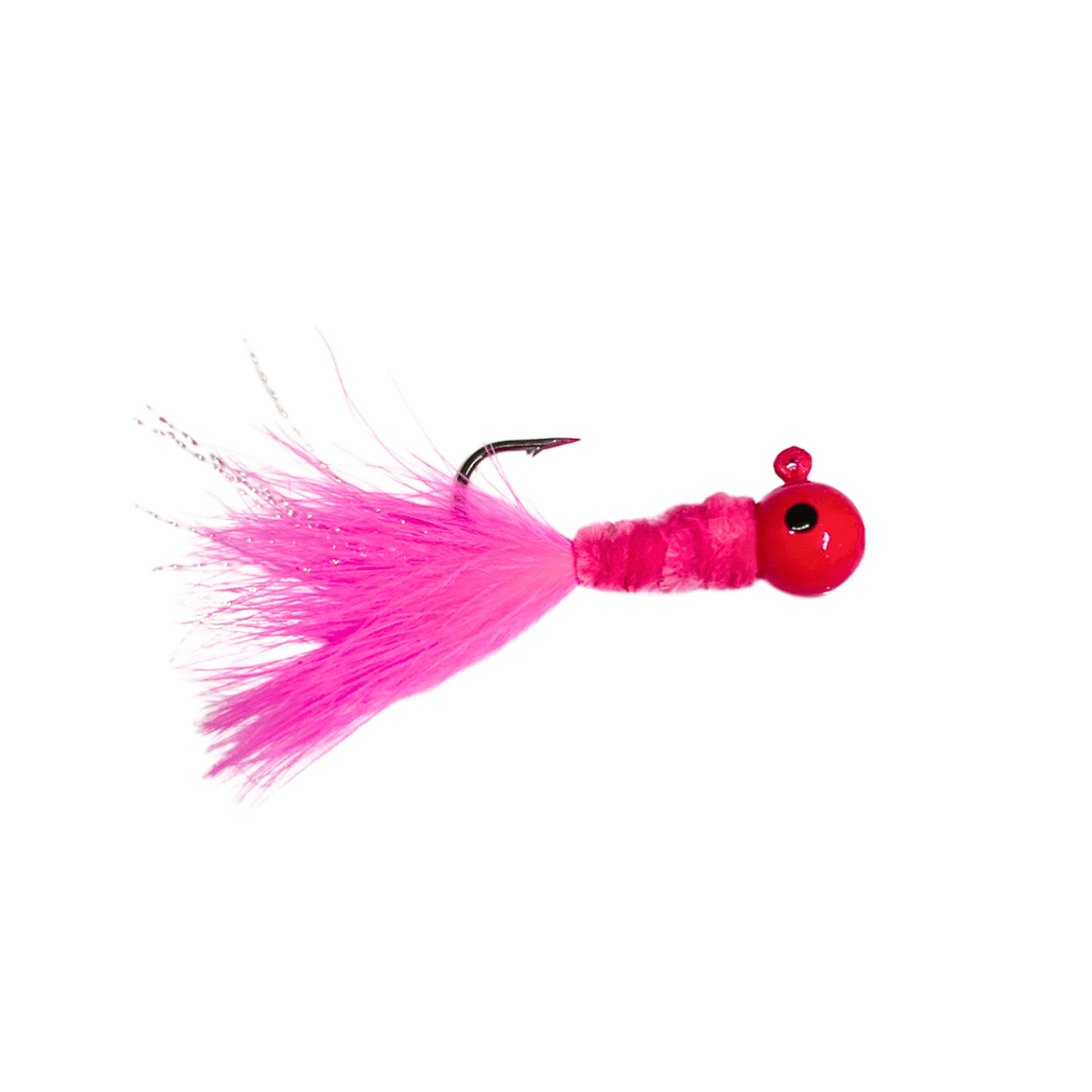 crappie jig fishing lures JYG 3/4OZ Crappie Jig Pink