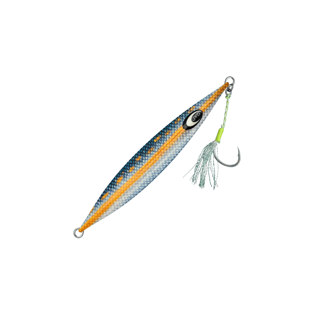 DEEP LIVE MICRO slow pitch jig, Yellowtail, rigged
