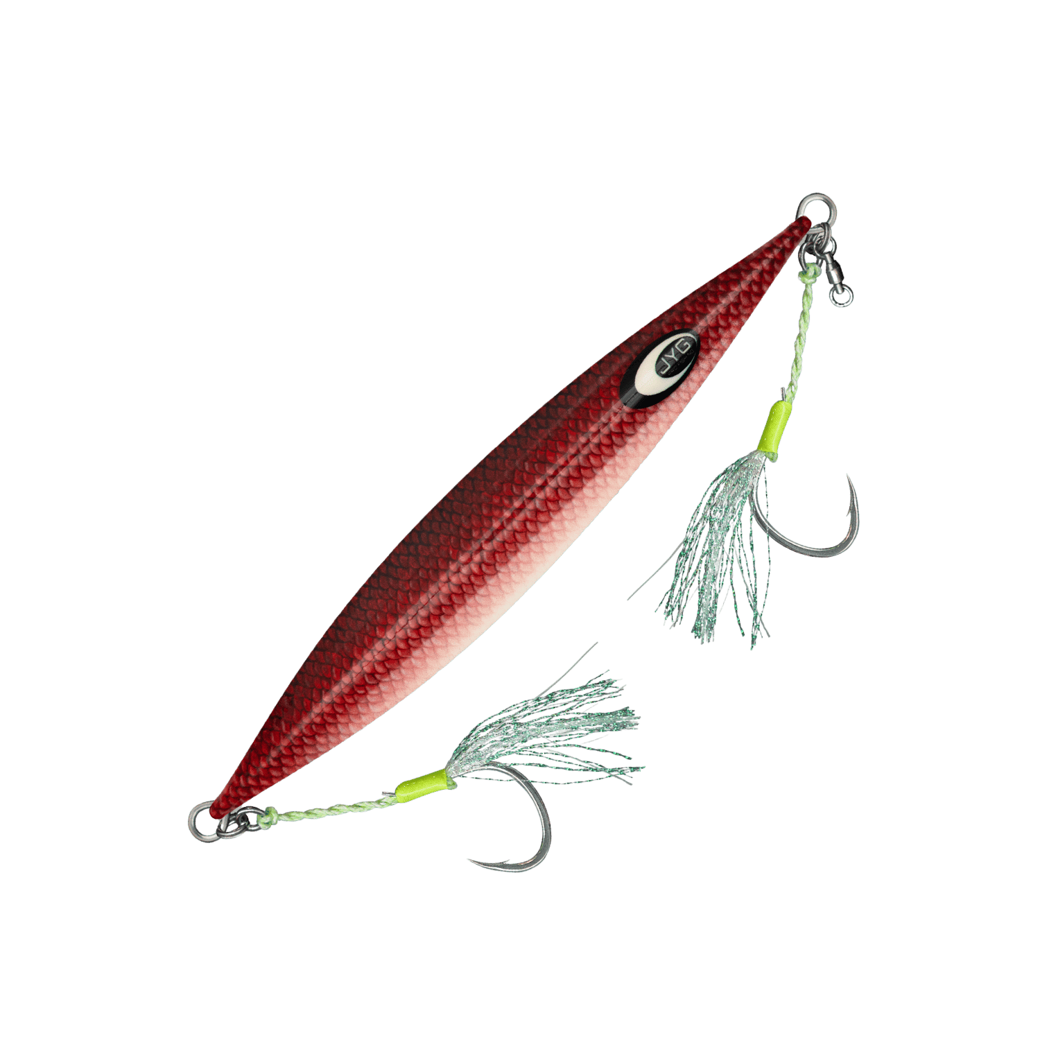 JYG Deep Slow Pitch Jig (Rigged) WAHOO 200 GRAM