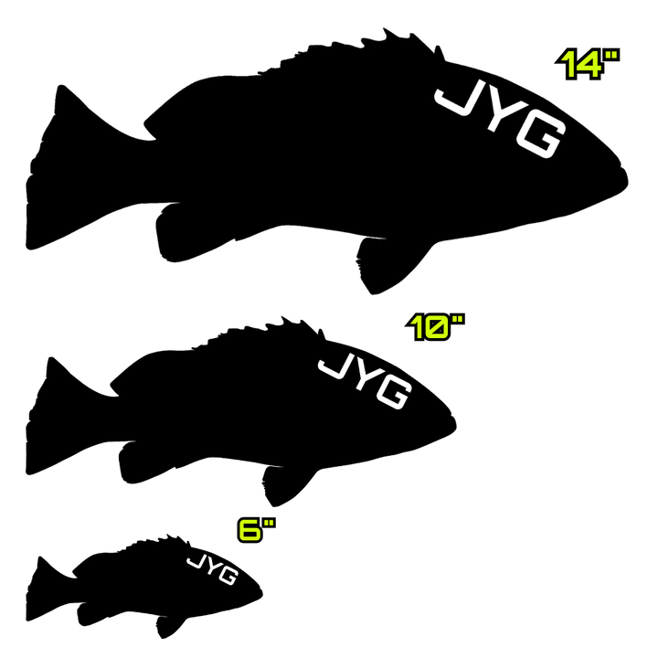 JYG GROUPER DECALS