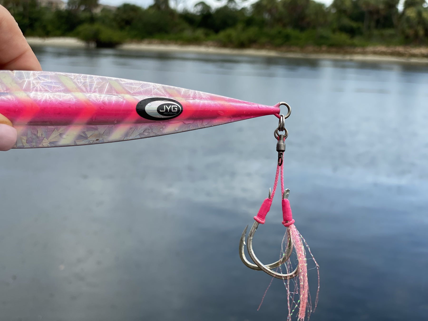 Fishing Assist Hooks with PE Line Jigging Assist Hooks Kit Saltwater  Stainless Steel Fishing Hooks Butterfly Jig Hooks Slow Pitch Jig Hooks for
