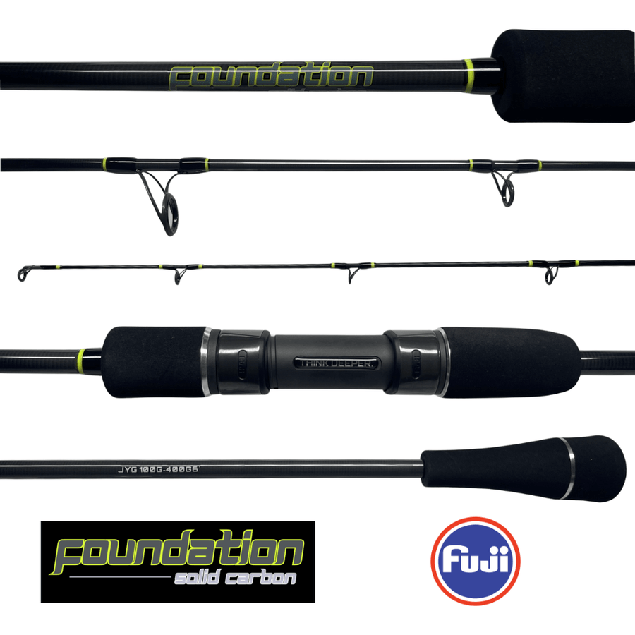 FOUNDATION ROD - Strong & Flexible Slow Pitch Jigging Rod – JYG PROFISHING
