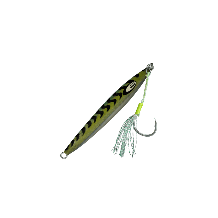 SEMY LIVE MICRO slow pitch jig, Green Mackerel, rigged