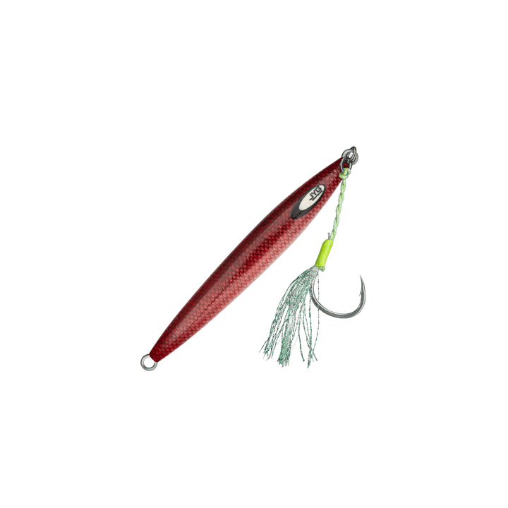 SEMY LIVE MICRO slow pitch jig, Vermillion, rigged