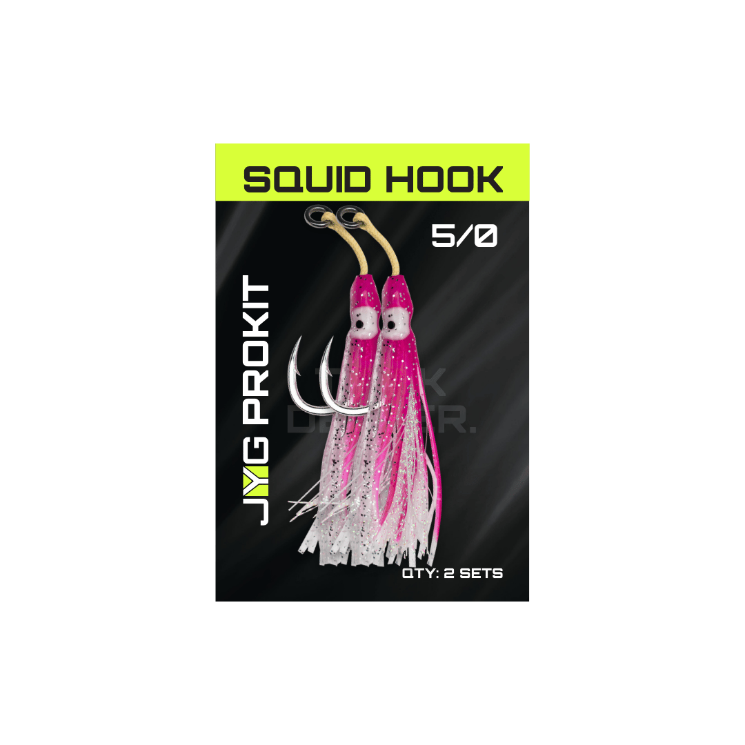 JYG Pro Squid Assist Hook 5/0 Pink