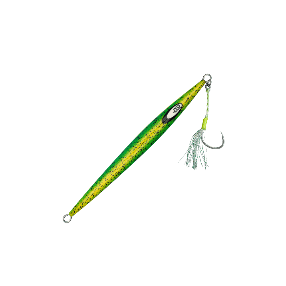 STRYKE LIVE MICRO slow pitch jig, Mahi, rigged