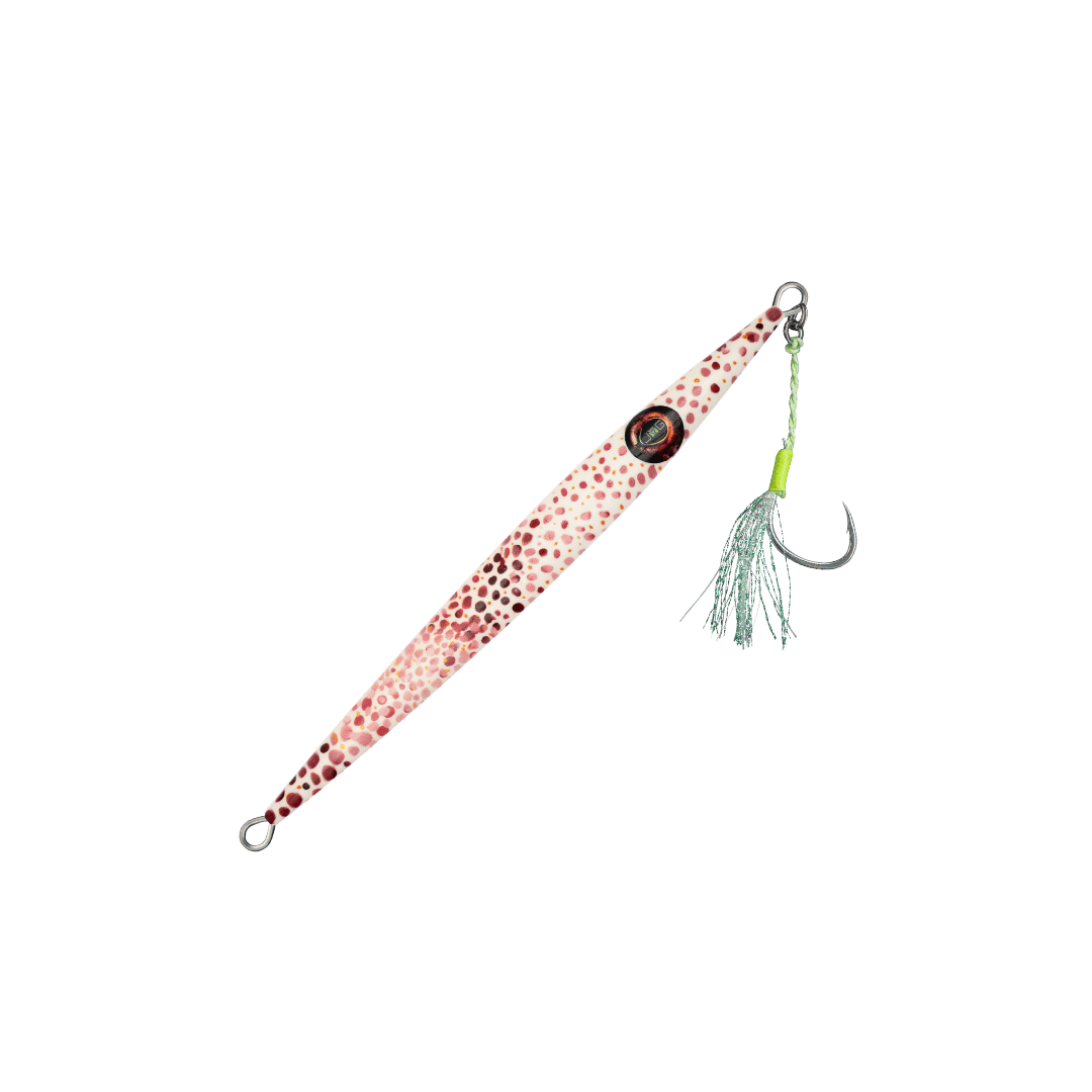 STRYKE LIVE MICRO slow pitch jig, Squid, rigged