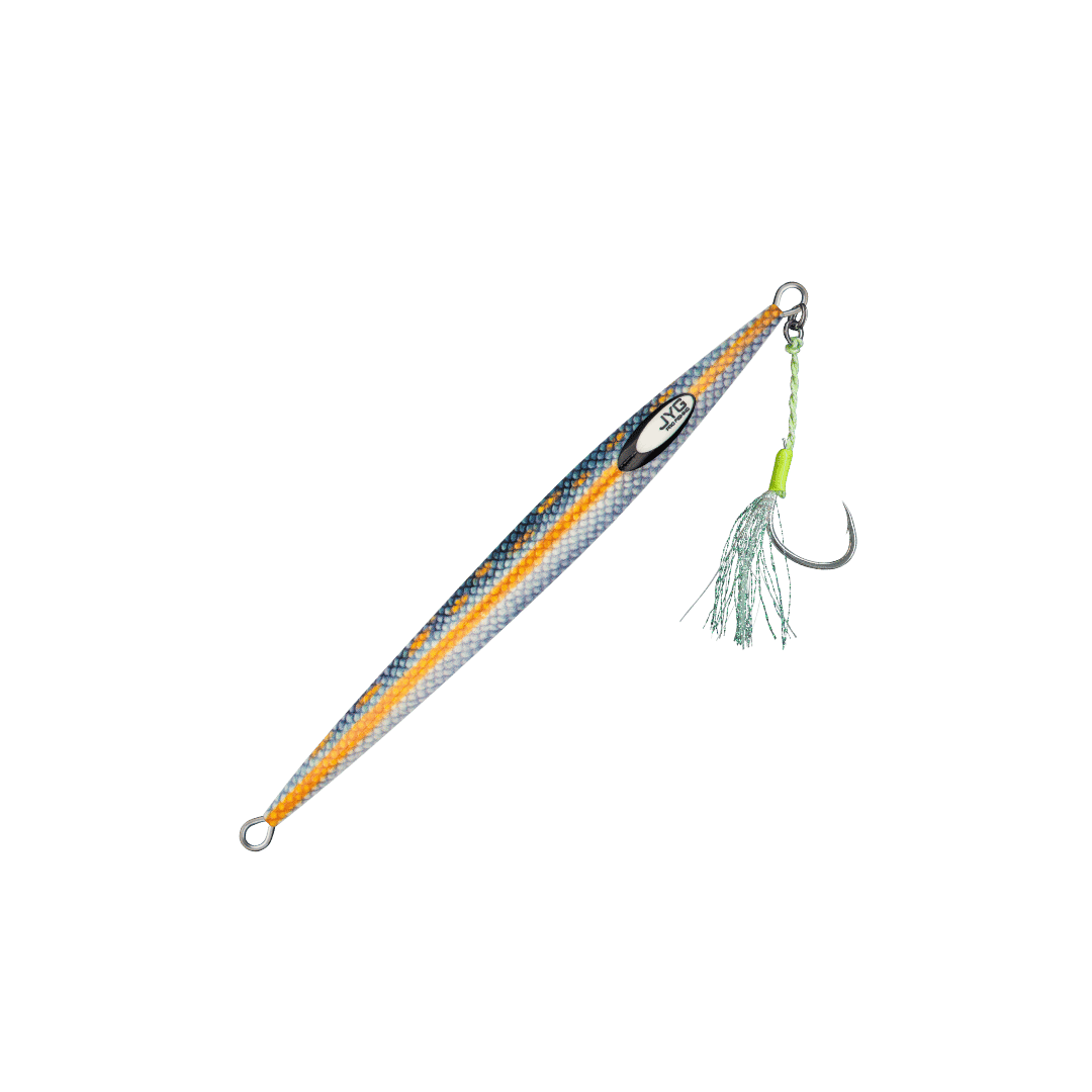 STRYKE LIVE MICRO slow pitch jig, Yellowtail, rigged