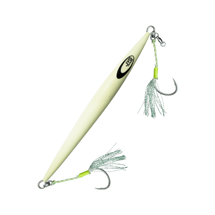 STRYKE LIVE Series slow pitch jig, BLANK unpainted, rigged