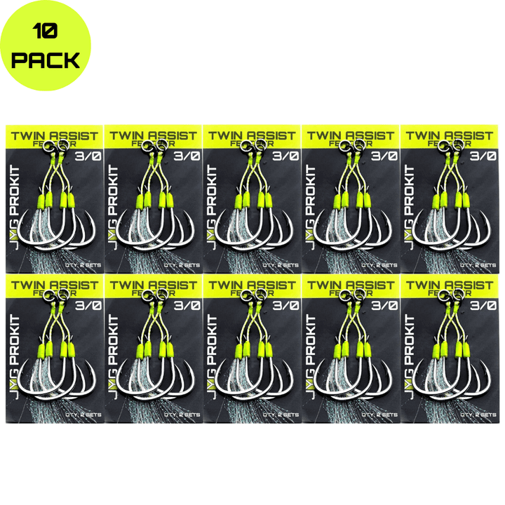 TWIN ASSIST HOOKS FEATHER