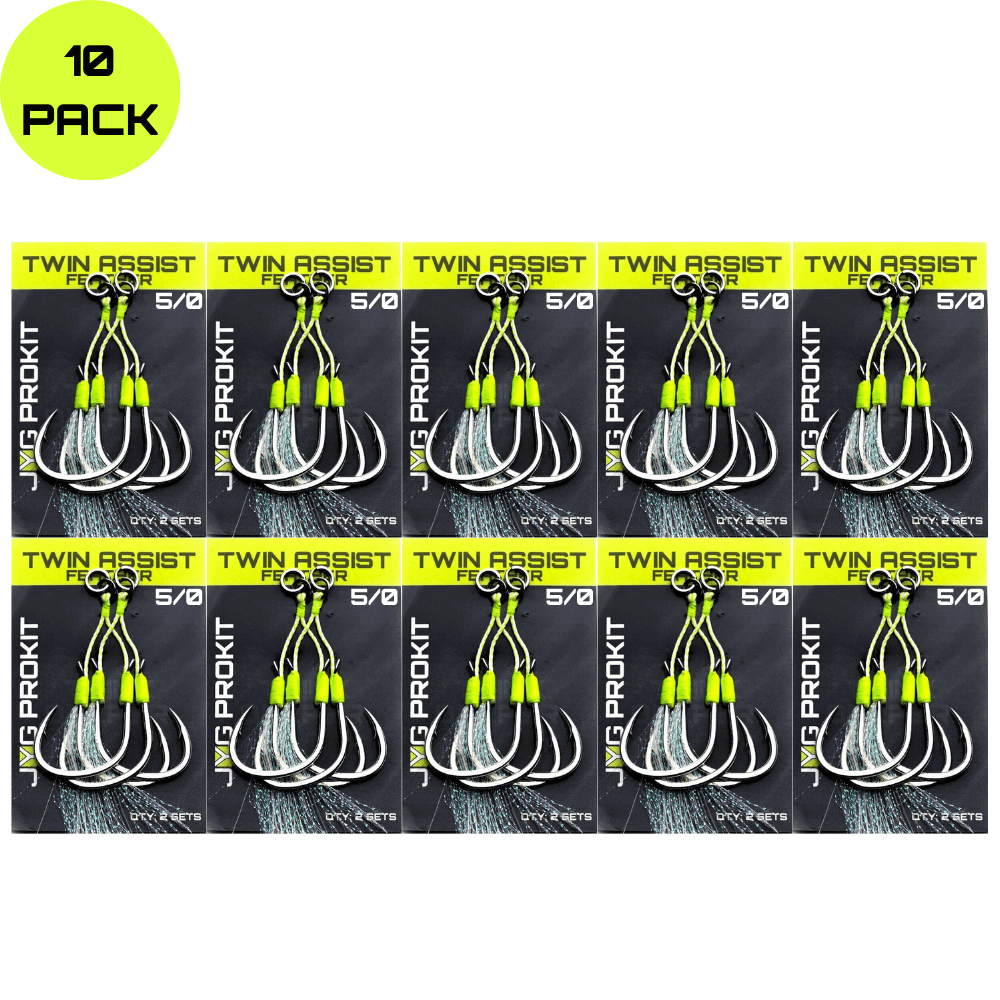 TWIN ASSIST HOOKS FEATHER
