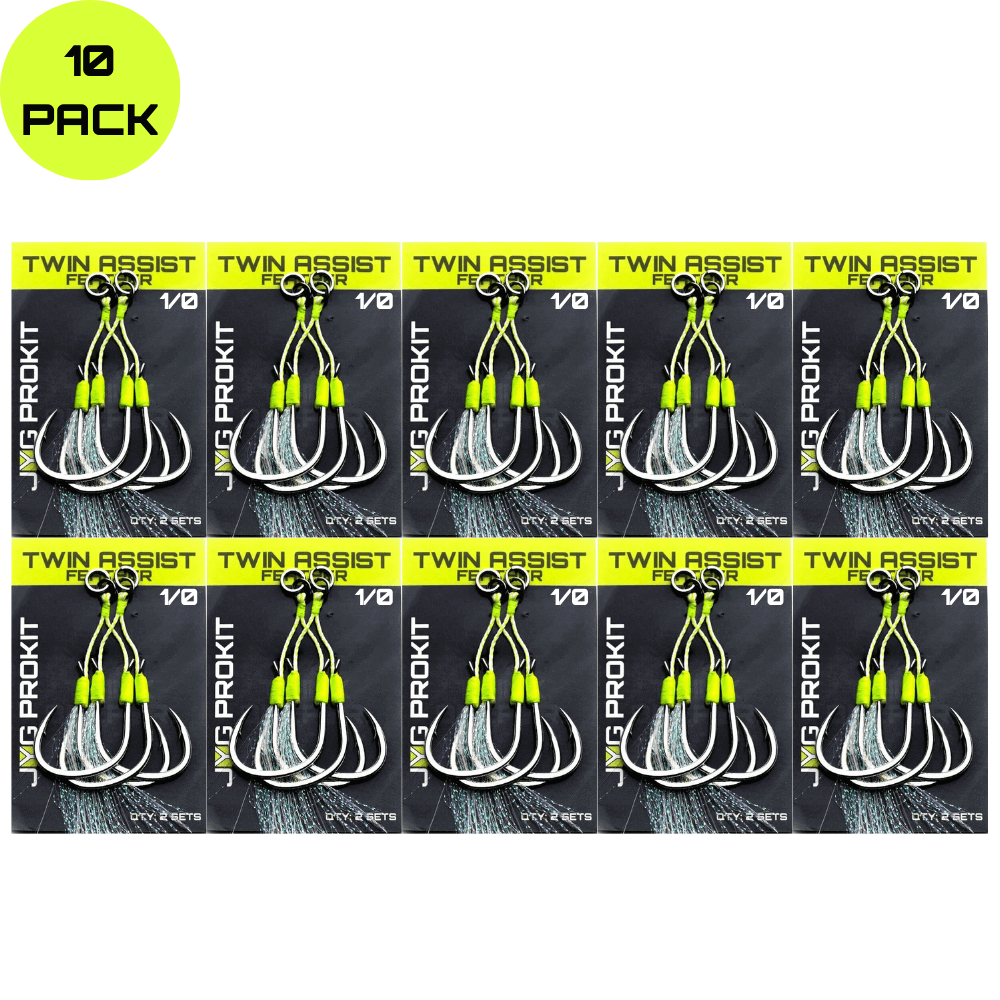 TWIN ASSIST HOOKS FEATHER