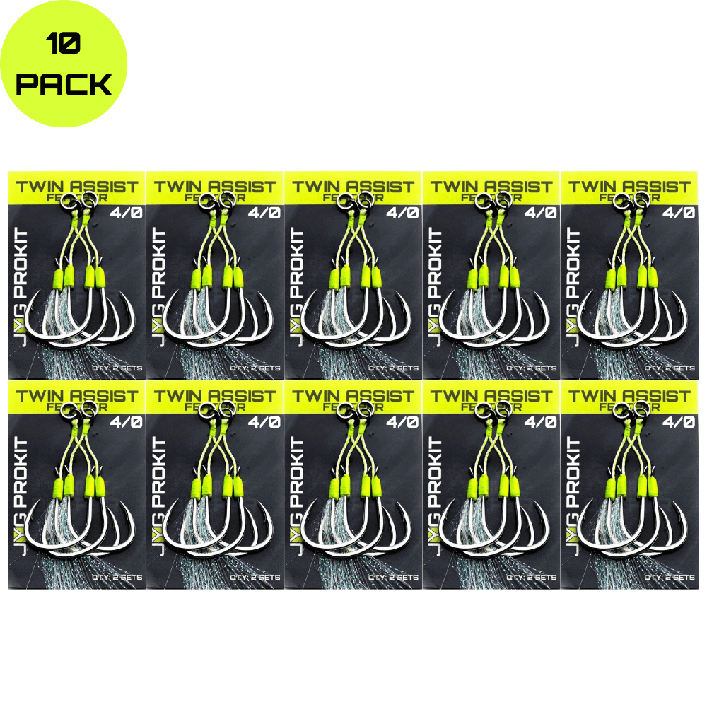 TWIN ASSIST HOOKS FEATHER