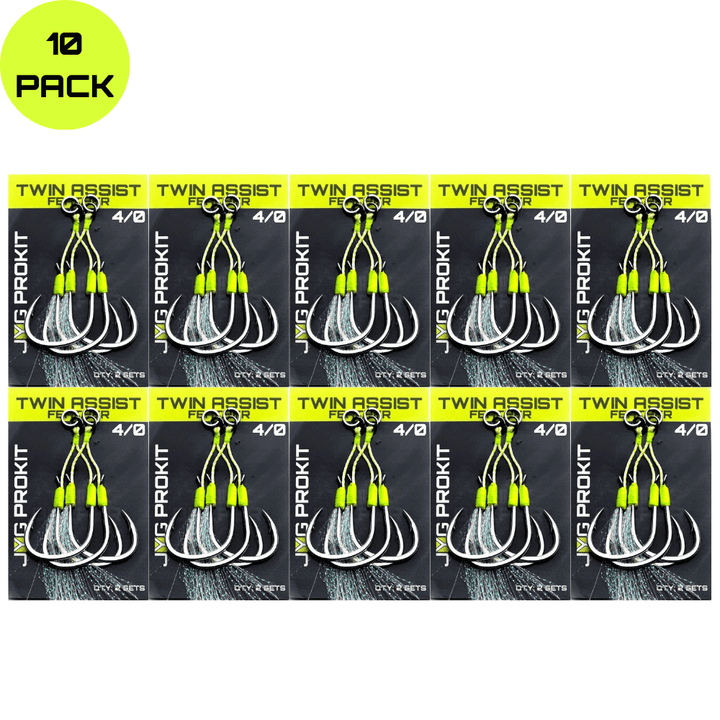 TWIN ASSIST HOOKS FEATHER