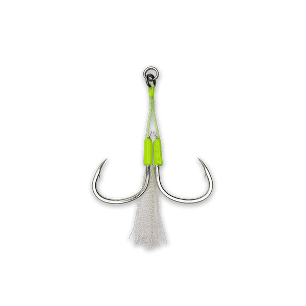 assist hooks surf fishing JYG Twin Assist Feather 1/0