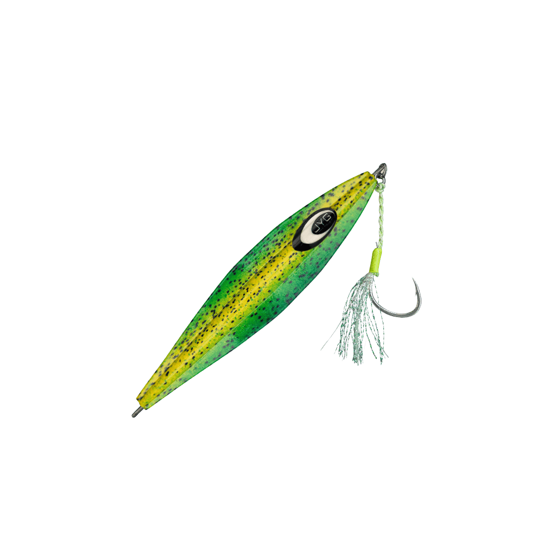 WYLD LIVE MICRO slow pitch jig, Mahi, rigged