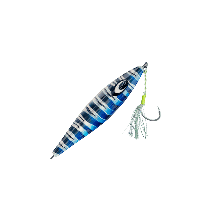 WYLD LIVE MICRO slow pitch jig, Wahoo, rigged
