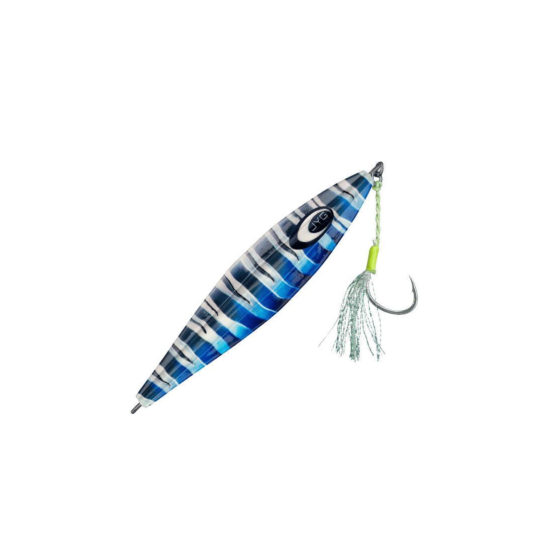 WYLD LIVE MICRO slow pitch jig, Wahoo, rigged