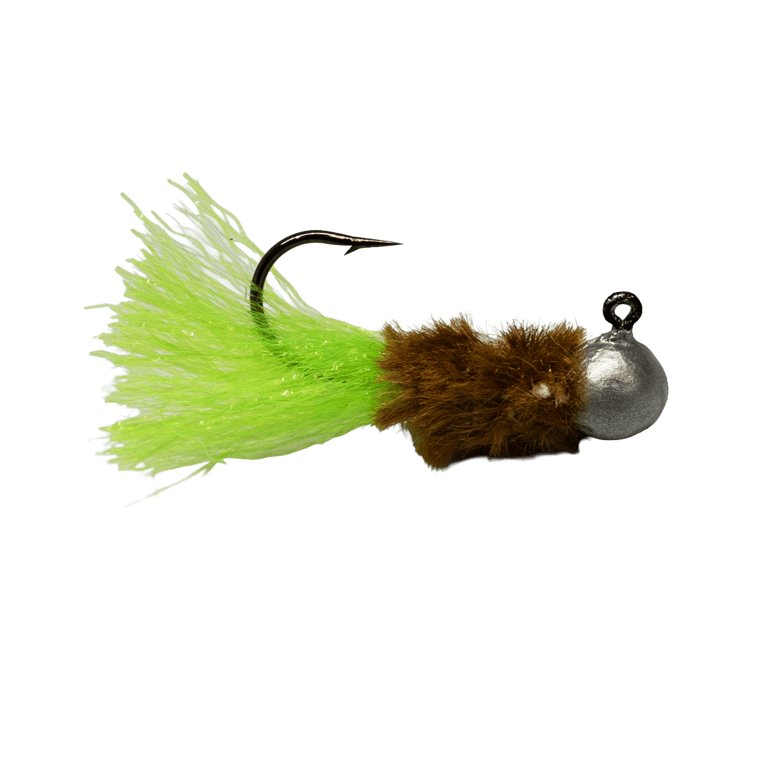Gin & Treuse Crappie Jig - 1/8 oz 3 Pack