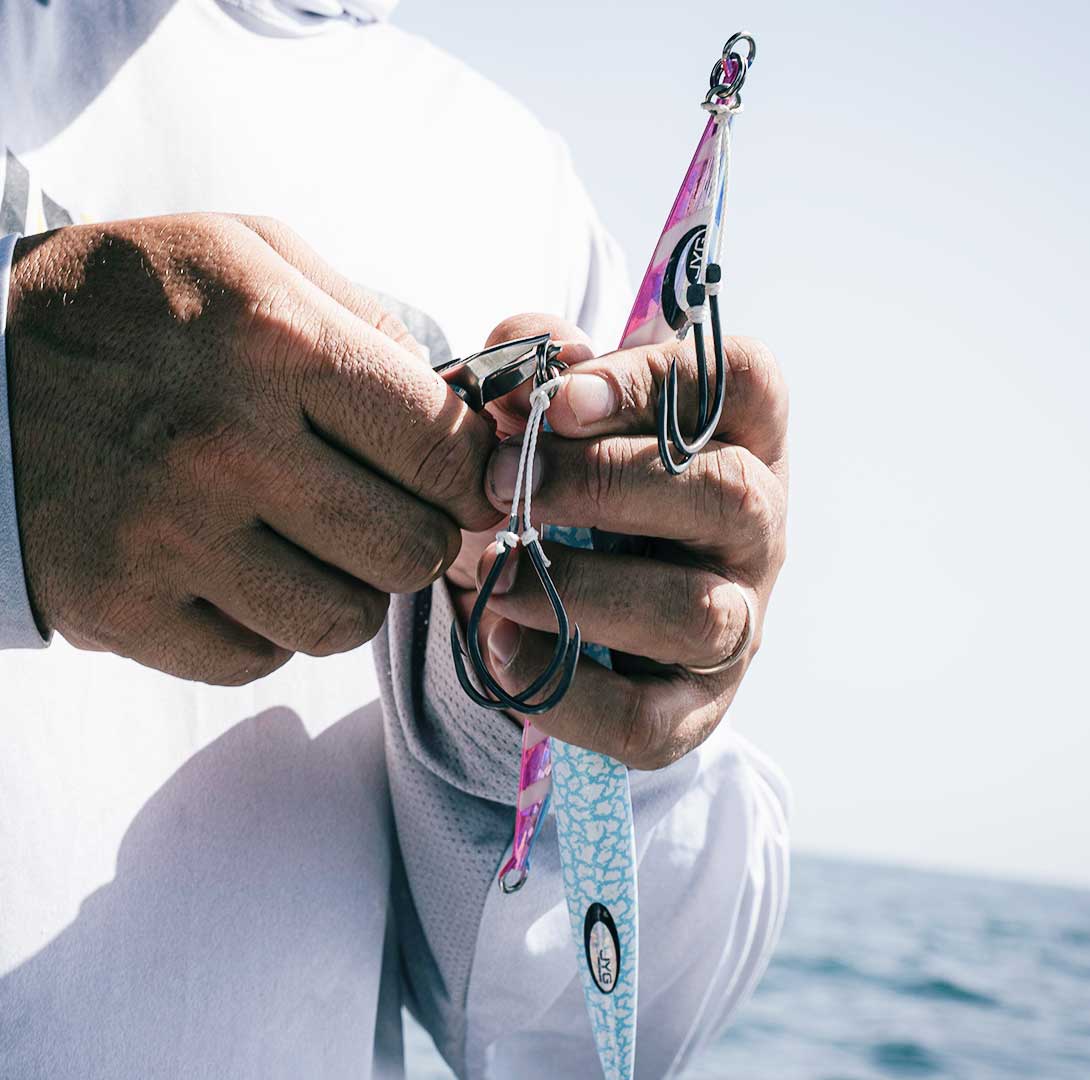 Slow pitch jig with assist hooks – JYG Pro Fishing