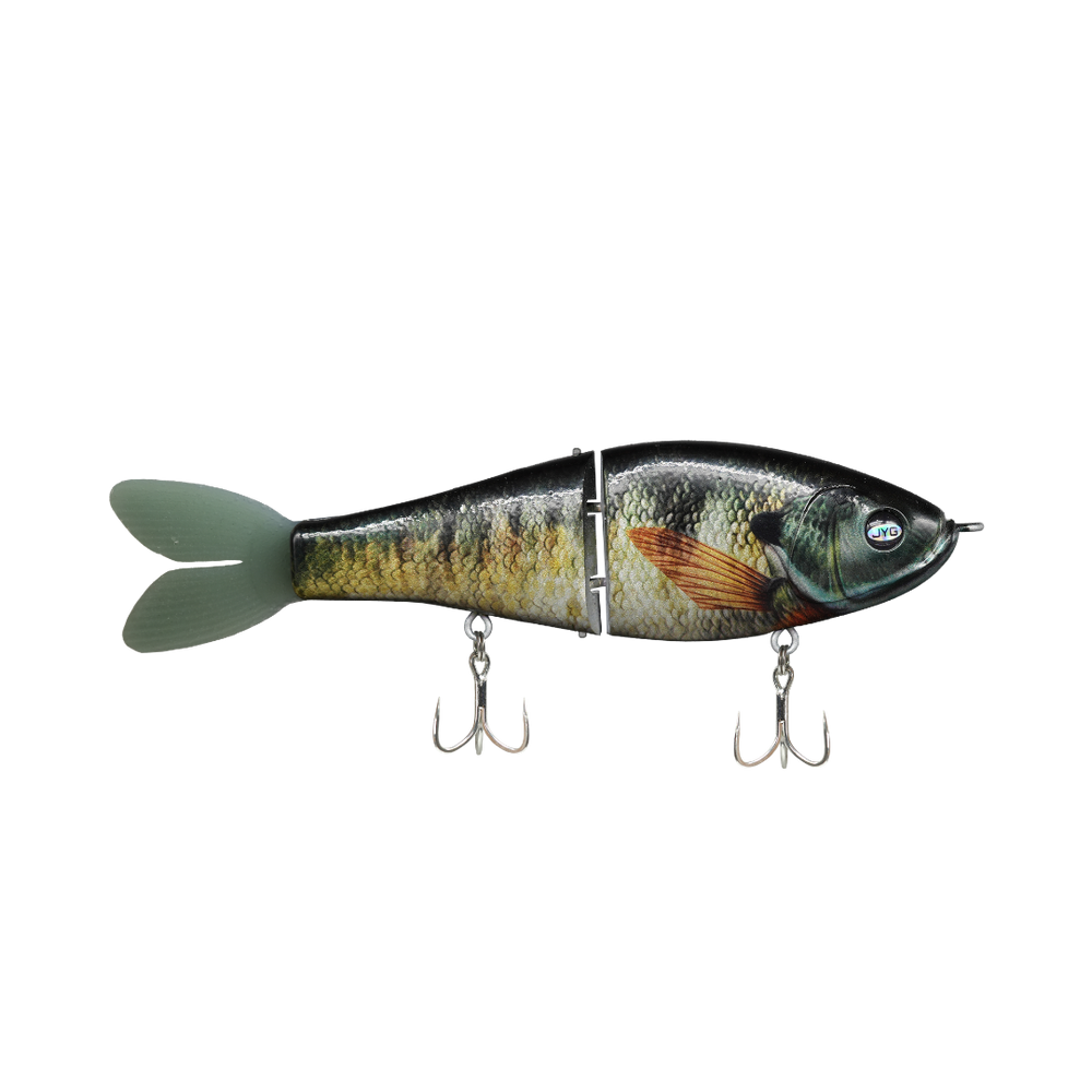 JYG Pro GLYDE 8 inch resin glidebait in Bluegill color