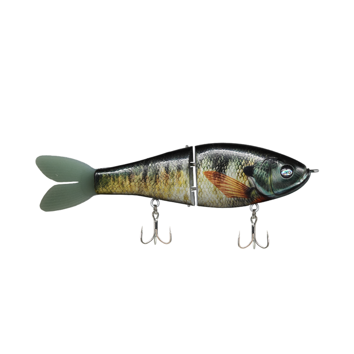 JYG Pro GLYDE 8 inch resin glidebait in Bluegill color