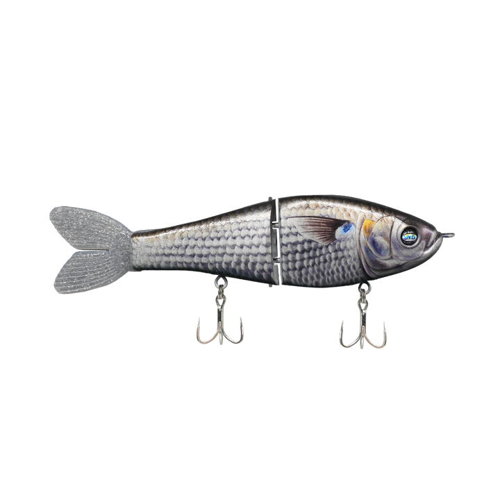JYG Pro GLYDE 8 inch resin glidebait in Mullet color