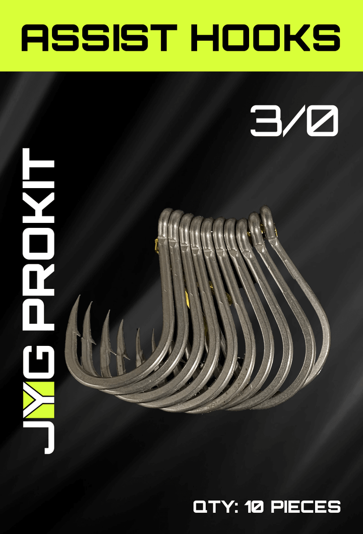 ANZUELOS DE ASISTENCIA (10uds) - PARA JIGGING DE LANZAMIENTO LENTO