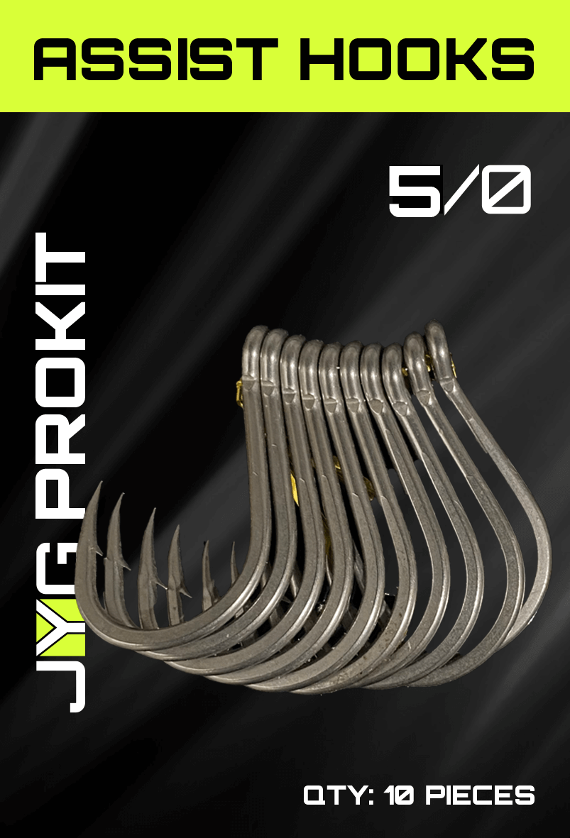 ANZUELOS DE ASISTENCIA (10uds) - PARA JIGGING DE LANZAMIENTO LENTO