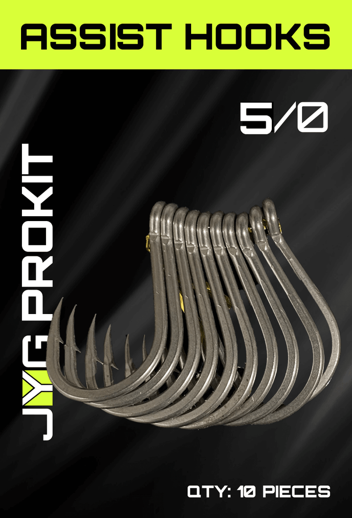 ANZUELOS DE ASISTENCIA (10uds) - PARA JIGGING DE LANZAMIENTO LENTO