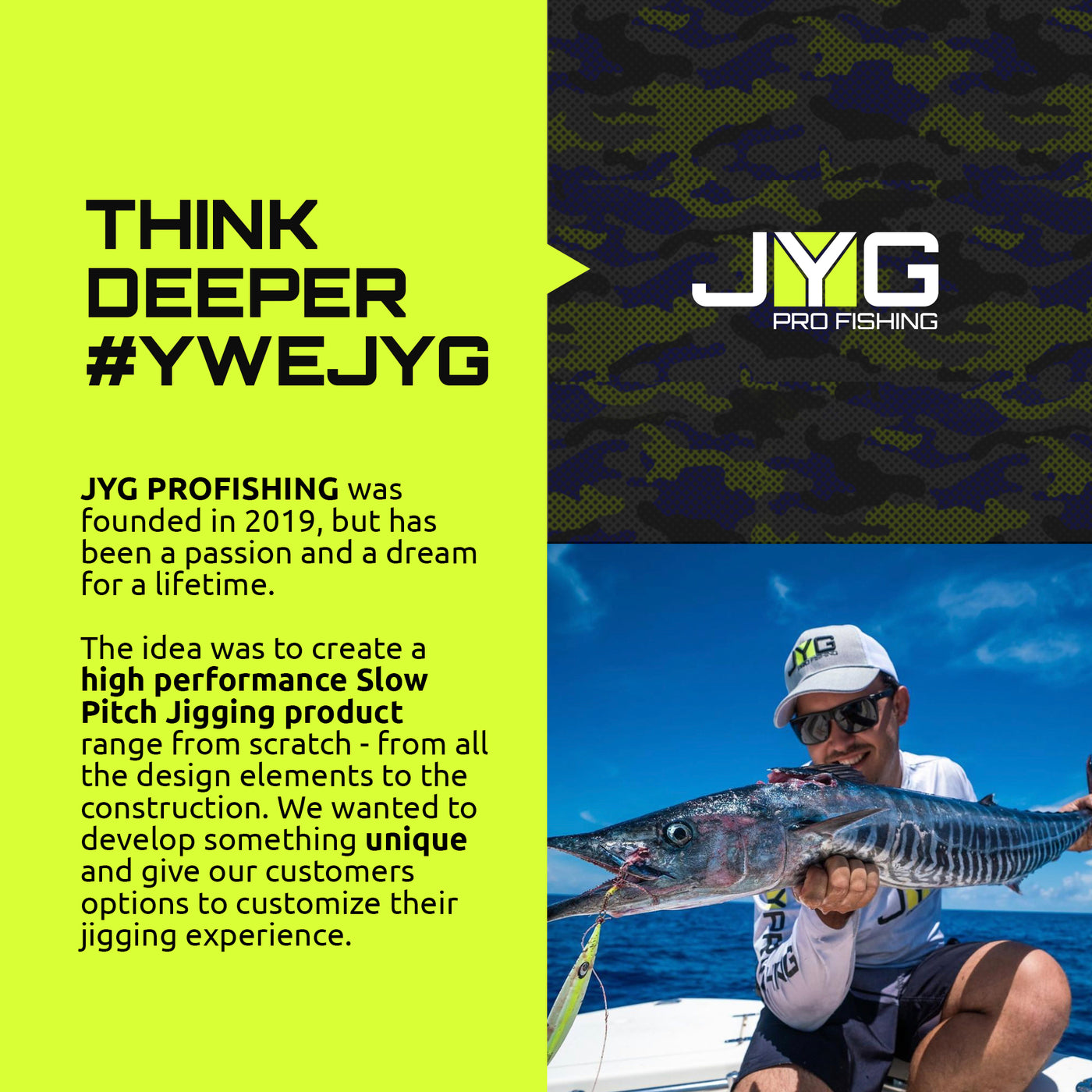 JYG Pro Wyld Slow Pitch Jig Rigged Pink / 20g