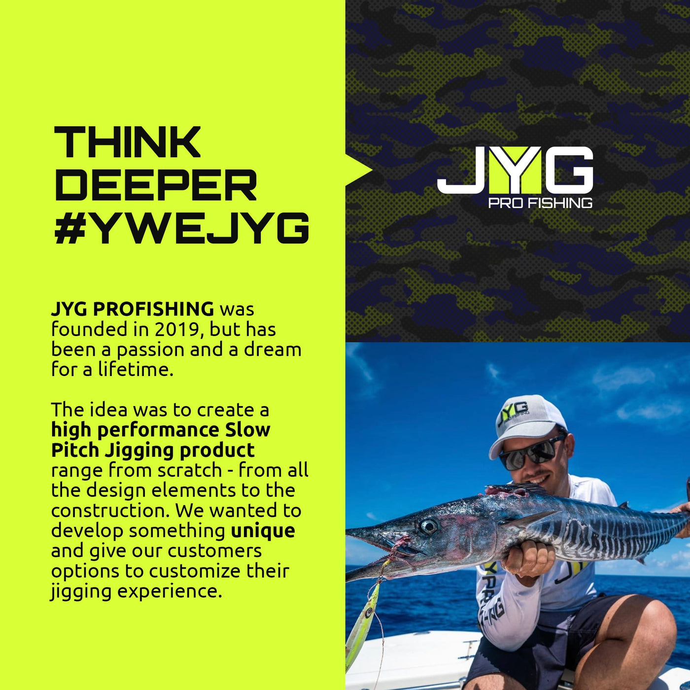 Jyg Pro STRYKE Jig - 140G from JYG PRO - CHAOS Fishing