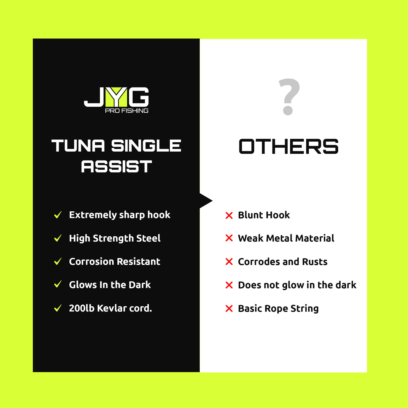 JYG ProKit Tuna Single Assist 5/0